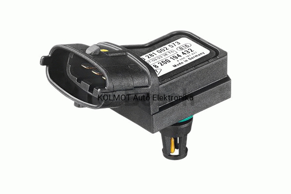 Czujnik Ciśnienia Doładowania Mapsensor Renault 1.5 Dci 1.9 Dci 2.2 Dci Oryginał Bosch 0281002573 - Czujniki Ciśnienia Doładowania / Czujniki - Kolmot Auto Elektronika