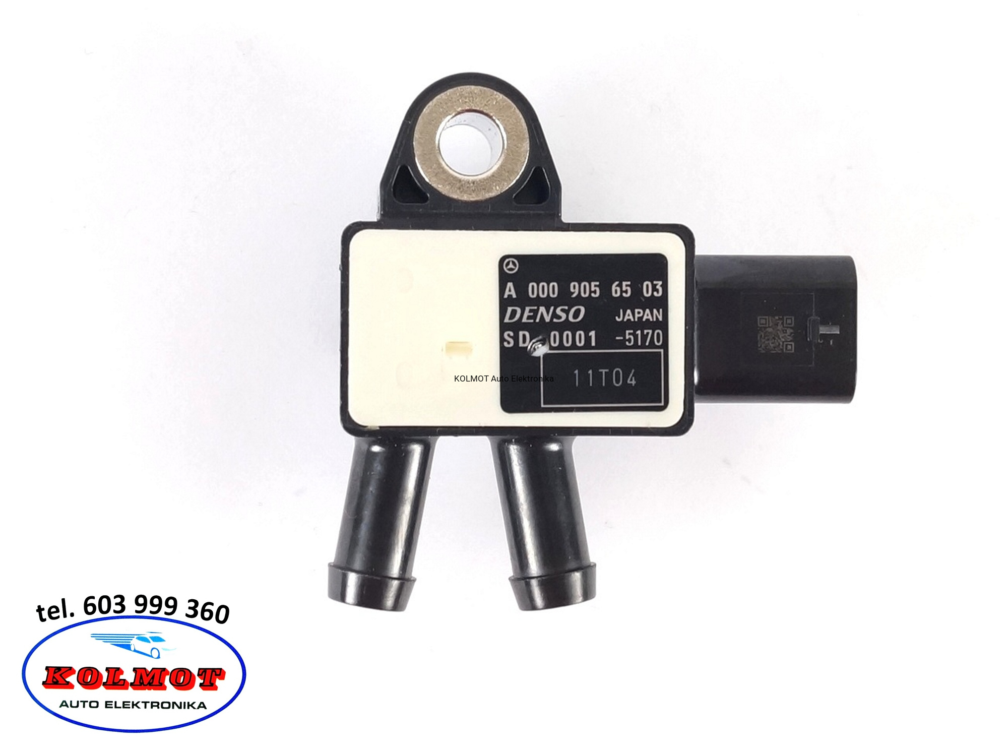 Czujnik Ciśnienia Spalin Różnicy Ćiśnień Dpf Mercedes E W213 220 Cdi Oryginał Mercedes-Benz / Denso A0009056503 - Czujniki Spalin / Czujniki - Kolmot Auto Elektronika