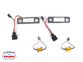 Lampka led  oświetlenie tablicy rejestracyjnej komplet 2 sztuki skoda octavia ii roomster 1z0943021b