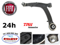 Wahacz przód przedni dolny lewy fiat panda  oryginał fiat / trw 50701380