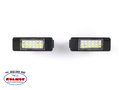 Lampka led  oświetlenie tablicy rejestracyjnej komplet 2 sztuki citroen peugeot mercedes nissan vw 6340a5