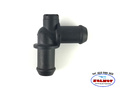 Kolanko plastikowe z odpowietrzeniem  na wąż 18mm kp0001