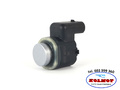 Czujnik parkowania srebrny parktronic czujnik cofania zbliżeniowy pdc audi seat skoda vw oryginał vw / valeo 1s0919275a 