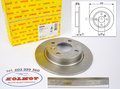 Tarcze hamulcowe tył tarcza hamulcowa volvo 440 460 480  oryginał bosch 0986478297