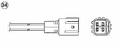 Sonda lambda toyota carina hiace celica oryginał ntk / ngk oza384e40 oza693ee4