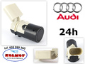 Czujnik parkowania czarny mat parktronic czujnik cofania zbliżeniowy pdc audi a3 a4 a6 oryginał audi 7h0919275a
