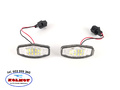 Lampka led  oświetlenie tablicy rejestracyjnej komplet 2 sztuki honda accord vii 34100s84a01