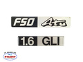Naklejka emblemat znaczek  fso polonez "fso atu" + "1.6 gli"