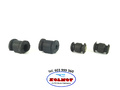 Silentblok wahacza przedniego  tuleja metalowo-gumowa komplet 2x mała + 2x duża fiat cinquecento seicento uno oryginał fiat 5927293 7673581 