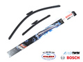 Wycieraczki przednie komplet przód pióra wycieraczek przednich renault captur clio iv oryginał bosch aerotwin a868s