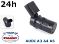 Czujnik parkowania czarny mat parktronic czujnik cofania zbliżeniowy pdc audi a3 a4 a6 7h0919275a