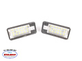 Lampka tablicy rejestracyjnej komplet 2 sztuki lewa / prawa audi a3 a4 a6 a7 a8 8e0807430a 8e0807430b