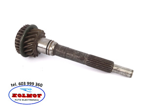 Wałek sprzęgłowy 17 zębów  FIAT 125p FSO 4155244