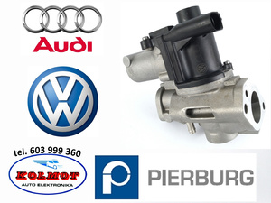 Zawór EGR recyrkulacji spalin AUDI A4 A5 Q7 VW Phaeton Touareg 2.7 3.0 TDI oryginał AUDI / VW / PIERBURG 059131501D