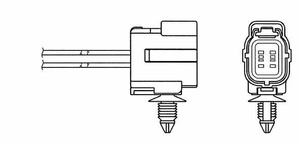 Sonda lambda MAZDA 626 1.8 oryginał NTK / NGK oza253f26