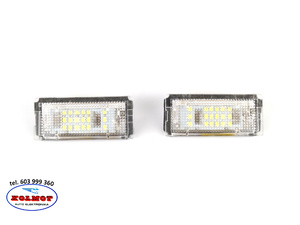 Lampka LED  oświetlenie tablicy rejestracyjnej komplet 2 sztuki BMW 3 E46 51138236854