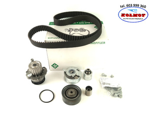 Rozrząd komplet zestaw pompa wody AUDI SEAT SKODA VW 2.0 TDI Oryginał INA  530050330