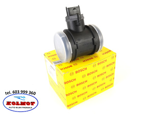 Przepływomierz masowy powietrza Czujnik masy powietrza ALFA ROMEO 156 1.9 / 2.4 JTD GTV 1.8 Spider 2.0T Oryginał BOSCH 0281002199