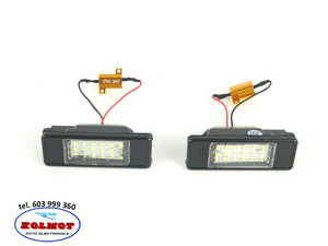 Lampka LED  oświetlenie tablicy rejestracyjnej Mercedes Sprinter B906 VW Crafter  komplet 2 sztuki A9069062100 