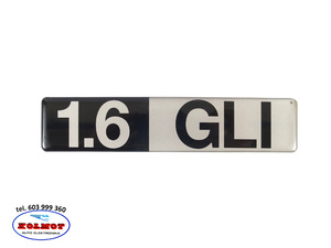 Naklejka emblemat znaczek  FSO POLONEZ "1.6 GLI"