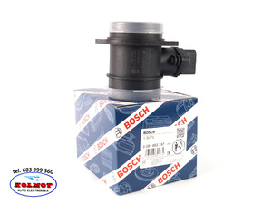 Przepływomierz masowy powietrza AUDI SEAT SKODA VW 1.9 TDI Oryginał BOSCH 0281002757