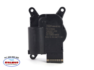Silniczek nastawnik nagrzewnicy sterownik klap wentylatora wewnętrznego AUDI SEAT SKODA VW Oryginał VW / VALEO 5Q0907511K
