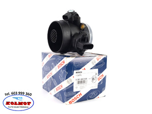 Przepływomierz masowy powietrza MERCEDES C W203 W204 E W211 S W220 Oryginał BOSCH 0281002535