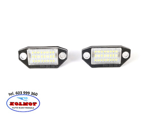 Lampka LED  oświetlenie tablicy rejestracyjnej komplet 2 sztuki FORD Mondeo III mk3 1341810