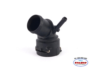 Króciec kołnierz przewodu układu chłodzenia  AUDI SEAT SKODA VW Oryginał VW 6Q0122291E