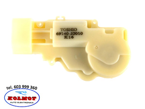 Siłownik mechanizm zamka drzwi lewy tył TOYOTA Yaris I 6914052010