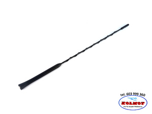 Antena samochodowa bat  maszt antenowy 40 cm gwint 5 mm schowany