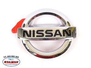 Emblemat znaczek logo naklejka NISSAN Qashqai oryginał NISSAN 4114W010 N05