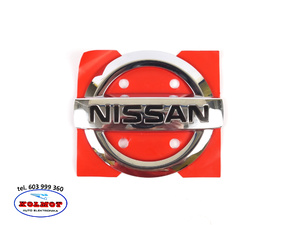 Emblemat znaczek logo naklejka NISSAN NOTE oryginał NISSAN 90890AU40A N03