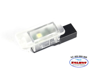 Lampka LED kabiny Podświetlenie schowka  AUDI SEAT SKODA VW  Oryginał VW 5TA947409