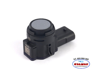 Czujnik parkowania srebrny metalik PARKTRONIC czujnik cofania zbliżeniowy PDC SKODA VW  Oryginał VW / BOSCH 5WA919275B 0263063291