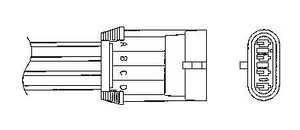 SONDA OPEL ORYGINAŁ NTK OTA7H-3C2