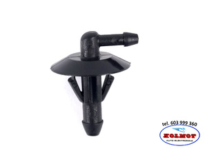Przelot łącznik dysza spinka złącze  przewodu spryskiwacza MERCEDES Sprinter VW LT Crafter Oryginał MERCEDES A6318690024