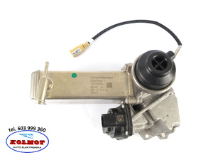 Kompletny zawór EGR z chłodnicą i czujnikiem spalin AUDI A6 A7 Q7 3.0 TDI VW Amarok 3.0 TDI oryginał VW 059131511AJ