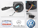  Taśma Airbag  Przełącznik świateł komplet MERCEDES Sprinter 906  VW Crafter  Oryginał MERCEDES BENZ / VALEO A9065400445 A9064640118