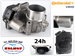 Przepustnica  Korpus przepustnicy AUDI SEAT SKODA VW Passat B7 B8 2.0 TDI Common Rail Oryginał AUDI / VW / VDO / CONTINENTAL 03L128063F