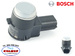 Czujnik parkowania kolor srebrny metalik PARKTRONIC czujnik cofania zbliżeniowy PDC OPEL SAAB oryginał GM BOSCH 39006725 0263033824
