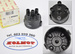 Kopułka rozdzielacza zapłonu HONDA NISSAN SUBARU Oryginał BOSCH 1987233027
