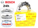 Rezystor regulator opornik dmuchawy nawiewu wentylatora CITROEN Berlingo Xsara Picasso PEUGEOT 206 307 Partner Oryginał BOSCH 9140010283