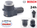 Czujnik parkowania kolor czarny metalik PARKTRONIC czujnik cofania zbliżeniowy PDC OPEL SAAB oryginał GM BOSCH 39017754 0263033992