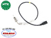 Czujnik temperatury spalin DPF AUDI SEAT SKODA VW 1.6 TDI 2.0 TDI oryginał VW / NTK 04L906088AR