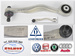 Wahacz przód lewy góra AUDI SEAT SKODA VW Oryginał AUDI / LEMFÖRDER 8E0407509P