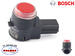 Czujnik parkowania kolor czerwony  PARKTRONIC czujnik cofania zbliżeniowy PDC OPEL SAAB oryginał GM BOSCH 39006739 0263033664