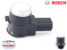 Czujnik parkowania kolor biały PARKTRONIC czujnik cofania zbliżeniowy PDC OPEL SAAB oryginał GM BOSCH 39006717 0263033817