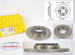 Tacze hamulcowe przód Tarcza hamulcowa KIA Pride MAZDA 121 Oryginał BOSCH 0986478429