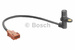 Czujnik położenia wału korbowego CITROEN  FIAT LANCIA PEUGEOT RENAULT Oryginał BOSCH 0986280402
